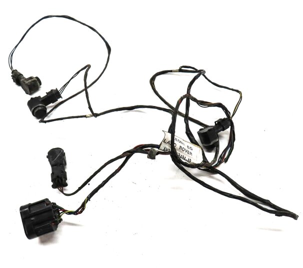Thumbnail 2: 2012 RANGE ROVER SPORT (L320) REAR PDC PARK SENSOR SET w/ HARNESS (BLACK)