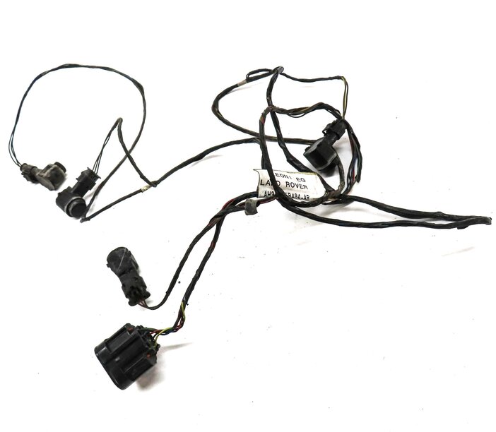 Thumbnail 3: 2012 RANGE ROVER SPORT (L320) REAR PDC PARK SENSOR SET w/ HARNESS (BLACK)