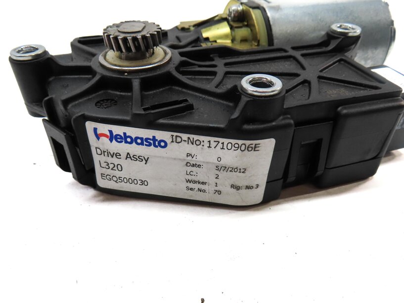Thumbnail 6: 06-13 RANGE ROVER SPORT (L320) POWER SUNROOF MOTOR SUN ROOF WINDOW ADJUST MOTOR