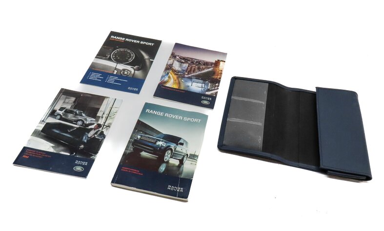 2012 RANGE ROVER SPORT (L320) OWNERS MANUAL BOOK BOOKLET GUIDE SET w/ CASE