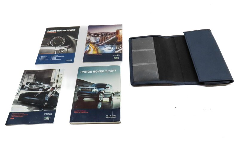 Thumbnail 2: 2012 RANGE ROVER SPORT (L320) OWNERS MANUAL BOOK BOOKLET GUIDE SET w/ CASE