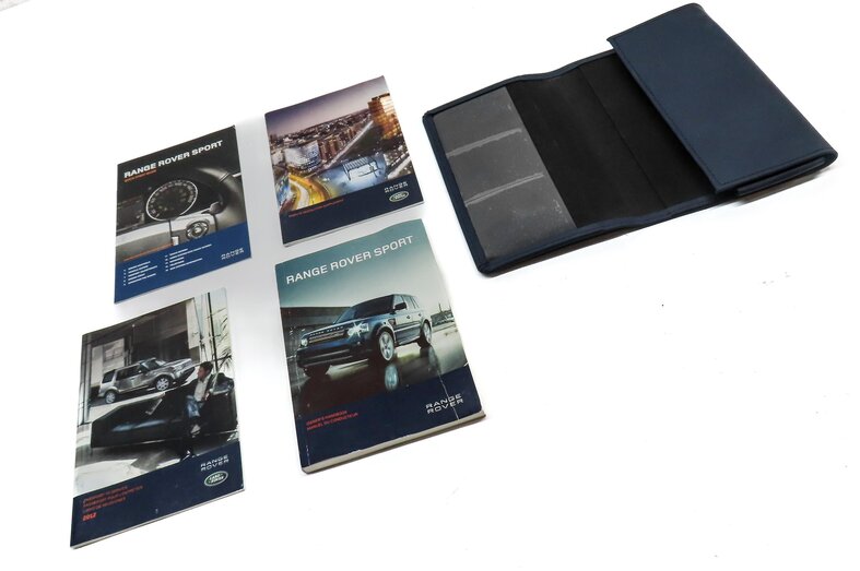 Thumbnail 3: 2012 RANGE ROVER SPORT (L320) OWNERS MANUAL BOOK BOOKLET GUIDE SET w/ CASE