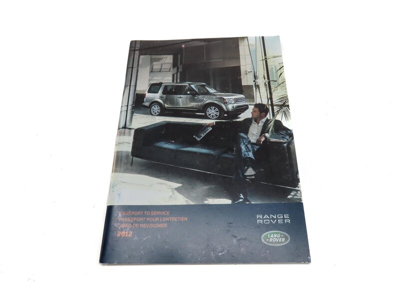 Thumbnail 6: 2012 RANGE ROVER SPORT (L320) OWNERS MANUAL BOOK BOOKLET GUIDE SET w/ CASE