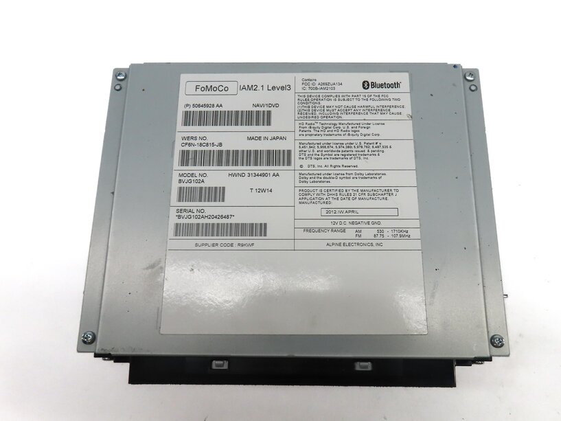 Thumbnail 4: 12-16 RANGE ROVER SPORT EVOQUE LR4 (L320 L405 L494 L538) CD NAV STEREO RECEIVER