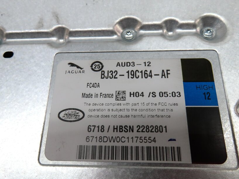 Thumbnail 5: 12-19 JAGUAR XF LAND ROVER LR2 LR4 RANGE ROVER SPORT EVOQUE AMPLIFIER 600 WATT