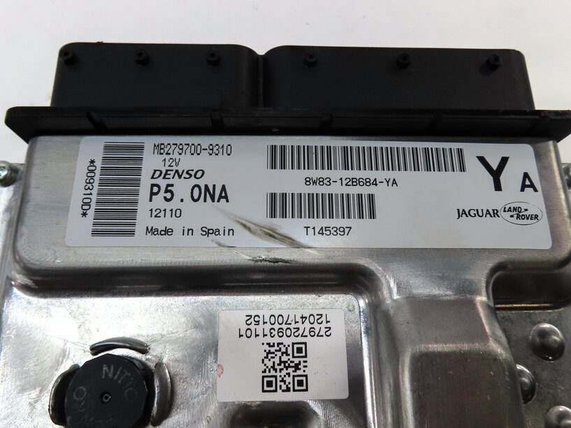 Thumbnail 14: 2012 RANGE ROVER SPORT (L320) 5.0L ENGINE ECU ECM IMMOBILIZER MODULE KEY SET-9