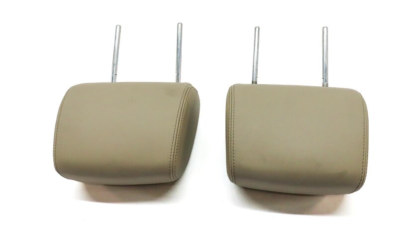 Thumbnail 4: 09-13 LAND RANGE ROVER SPORT L320 FRONT LEFT & RIGHT HEADREST SET (ALMOND BEIGE)