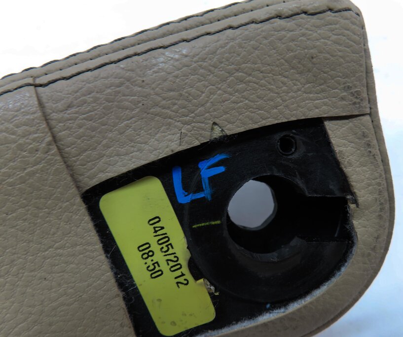 Thumbnail 10: 09-13 RANGE ROVER SPORT (L320) FRONT LEFT DRIVER SEAT ARMREST (ALMOND LEATHER)