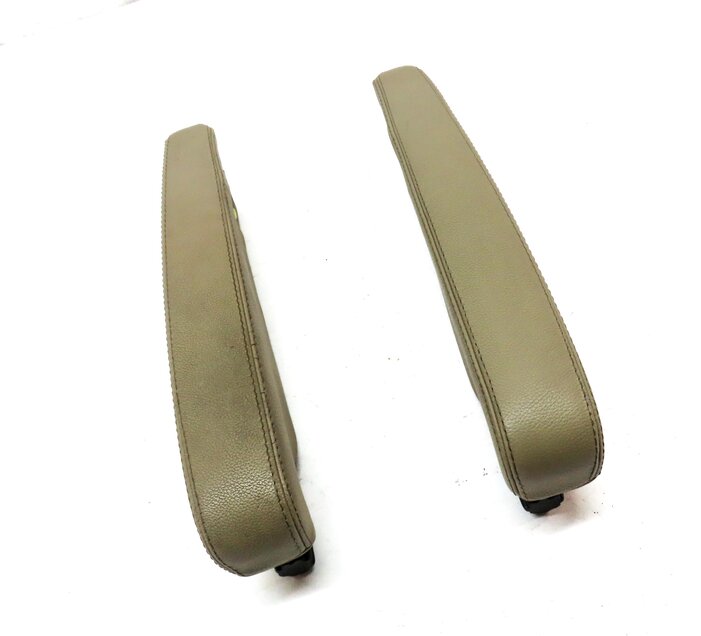 Thumbnail 3: 09-13 RANGE ROVER SPORT (L320) FRONT LEFT DRIVER SEAT ARMREST (ALMOND LEATHER)