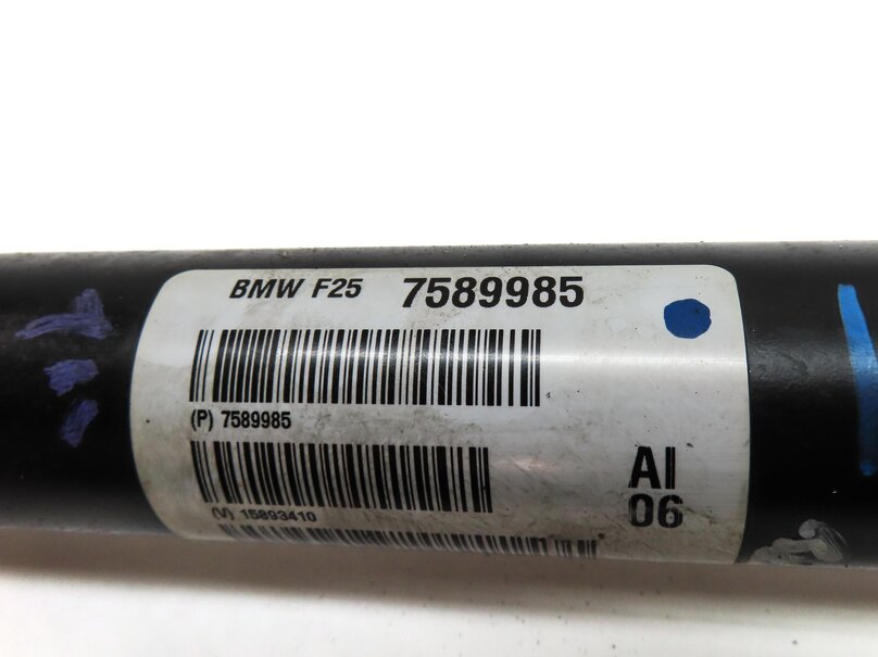 Thumbnail 5: 2011-2018 BMW X3 X4 (F25 F26) FRONT DRIVESHAFT DRIVELINE DRIVE LINE SHAFT