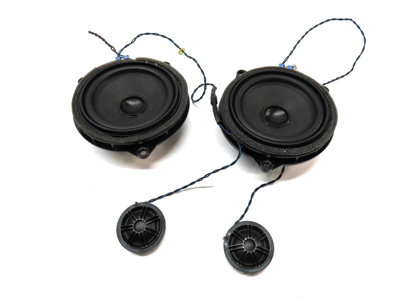 Thumbnail 5: 2013 BMW X3 (F25) DOOR DASH DECK WOOFER MIDRANGE TWEETER RADIO SPEAKER SET 11