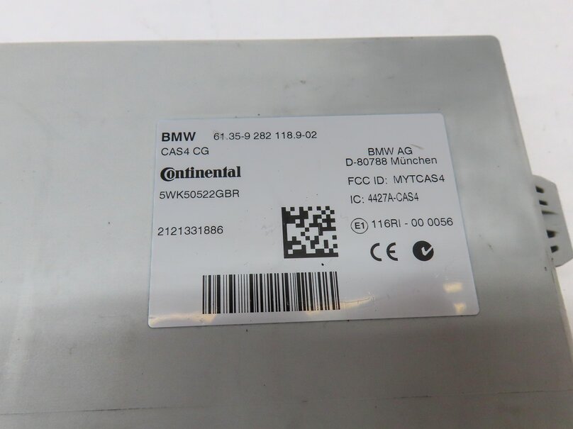 Thumbnail 7: 2013 BMW X3 (F25) 2.0L TURBO N20 ECM ECU BODY ENGINE CONTROL MODULE & KEY SET