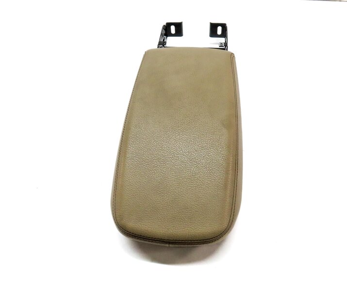Thumbnail 2: 11-18 BMW X3 X4 F25 F26 FRONT CENTER CONSOLE STORAGE ARMREST LID (BEIGE)