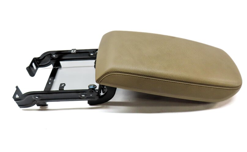 Thumbnail 4: 11-18 BMW X3 X4 F25 F26 FRONT CENTER CONSOLE STORAGE ARMREST LID (BEIGE)