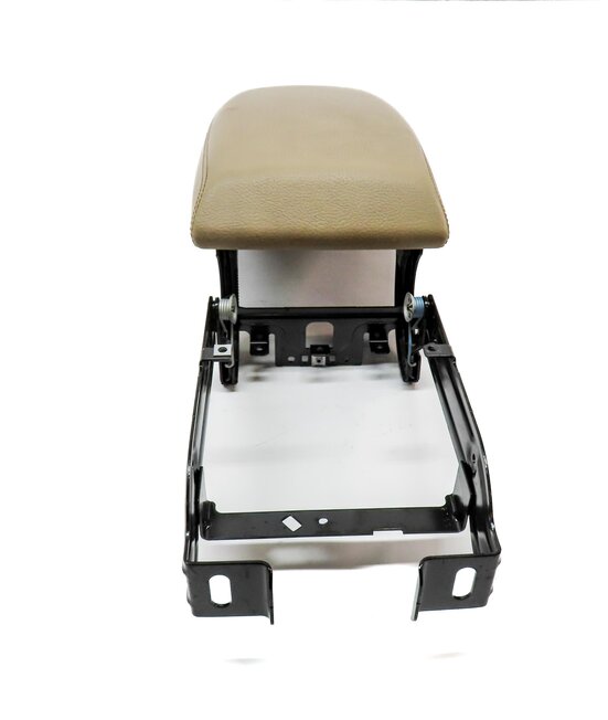 Thumbnail 5: 11-18 BMW X3 X4 F25 F26 FRONT CENTER CONSOLE STORAGE ARMREST LID (BEIGE)