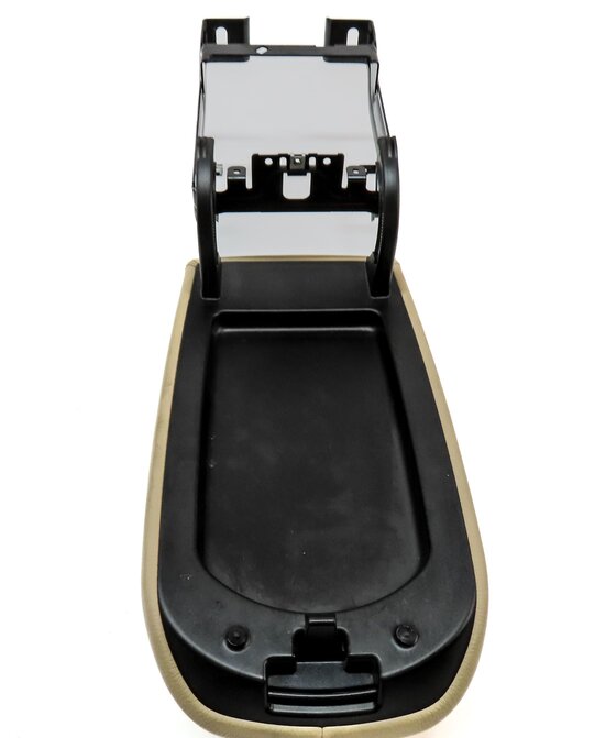 Thumbnail 7: 11-18 BMW X3 X4 F25 F26 FRONT CENTER CONSOLE STORAGE ARMREST LID (BEIGE)