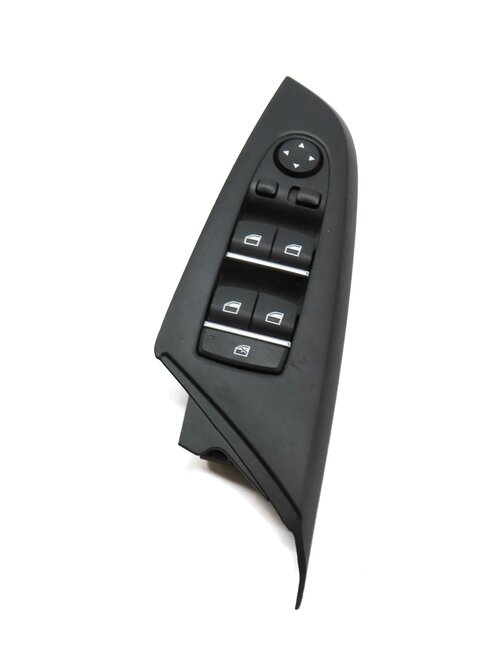 12-19 BMW 3 4 M3 X3 X4 SERIES FRONT LEFT DRIVER WINDOW SWITCH P-FOLD (BLACK)