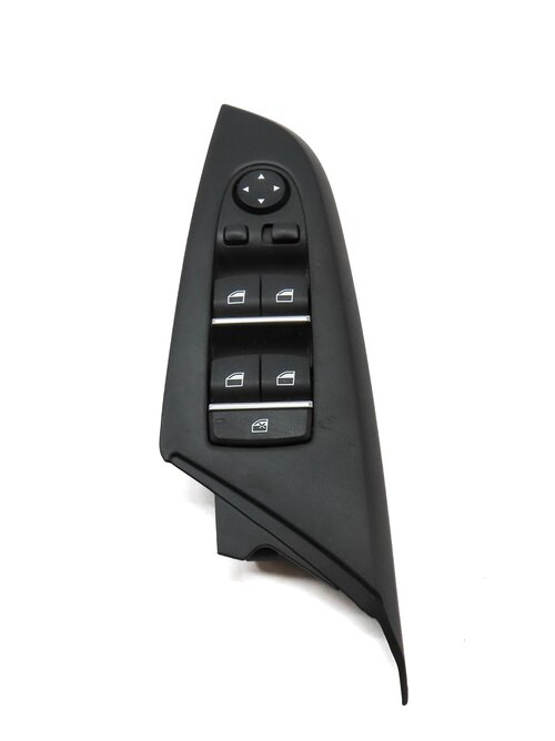 Thumbnail 2: 12-19 BMW 3 4 M3 X3 X4 SERIES FRONT LEFT DRIVER WINDOW SWITCH P-FOLD (BLACK)