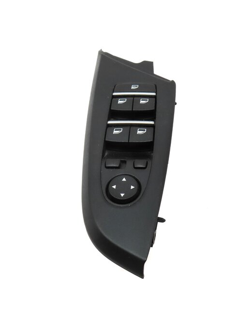 Thumbnail 4: 12-19 BMW 3 4 M3 X3 X4 SERIES FRONT LEFT DRIVER WINDOW SWITCH P-FOLD (BLACK)