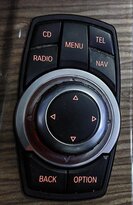 Thumbnail 2: 2013 BMW X3 (F25) CENTER CONSOLE iDRIVE MEDIA CONTROL KNOB & SWITCH BUTTON PANEL