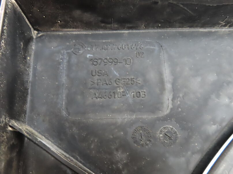 Thumbnail 9: 13-18 BMW X3 X4 (F25 F26) 2.0L N20 TURBO ENGINE RADIATOR COOLING FAN & SHROUD