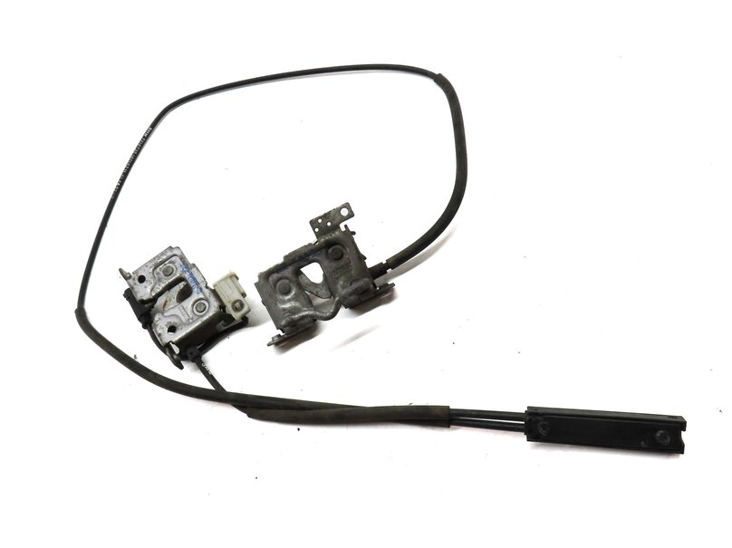 Thumbnail 3: 2013 BMW X3 (F25) LEFT & RIGHT HOOD LATCH LOCK ACTUATOR SET 2 w/ CABLE 7210731