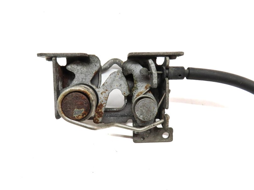 Thumbnail 5: 2013 BMW X3 (F25) LEFT & RIGHT HOOD LATCH LOCK ACTUATOR SET 2 w/ CABLE 7210731