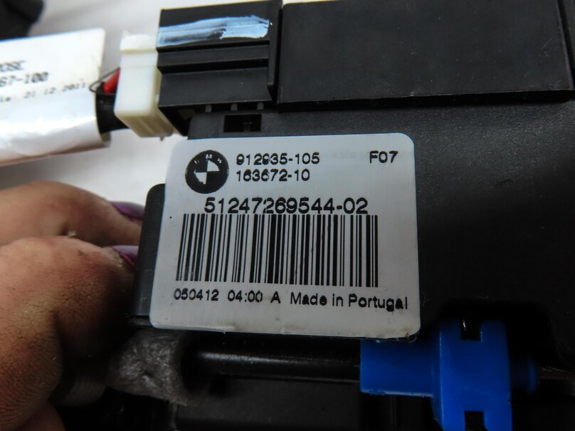 Thumbnail 10: 2013 BMW X3 (F25) REAR HATC TRUNK LATCH LOCK ACTUATOR w/ SOFT CLOSE MOTOR