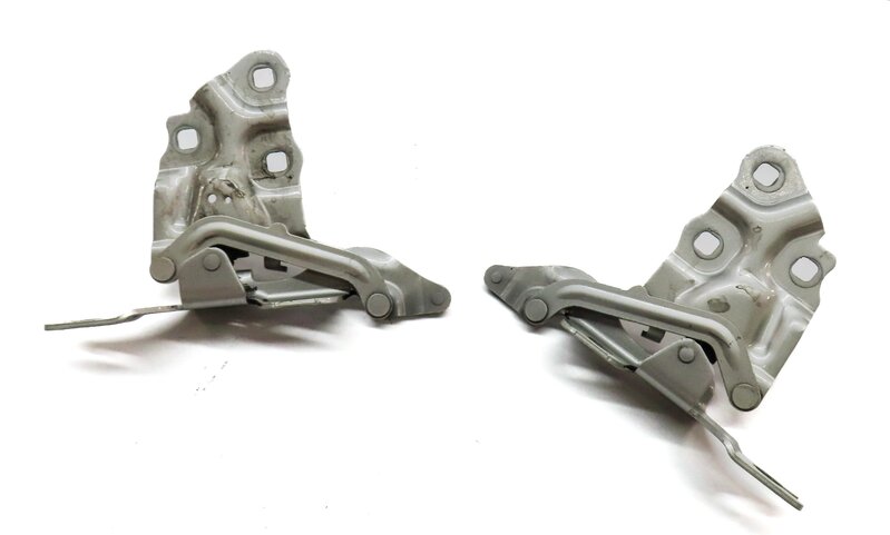 11-18 BMW X3 X4 (F25 F26) FRONT LEFT & RIGHT HOOD HINGE SET-2 (MINERAL SILVER)