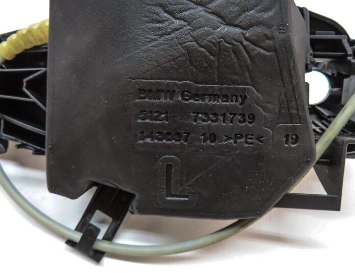 Thumbnail 6: 08-14 BMW X3 X5 X5M X6 X6M E70 E71 F25 LEFT DRIVER DOOR HANDLE (MINERAL SILVER)