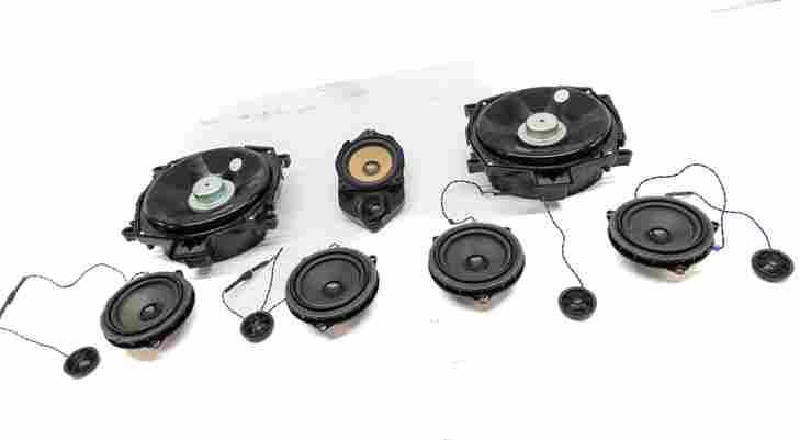 Thumbnail 3: 2014 BMW X3 (F25) DOOR DASH DECK WOOFER MIDRANGE TWEETER SPEAKER SET 11