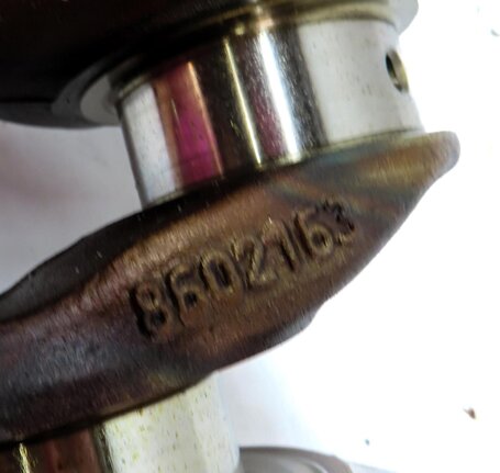 Thumbnail 6: 2014 BMW X3 (F25) 2.0L TURBO N20 ENGINE CRANKSHAFT CRANK SHAFT 11217640165