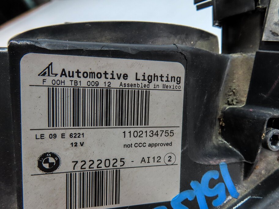 Thumbnail 7: 2011-2014 BMW X3 (F25) LEFT FRONT DRIVER HALOGEN HEADLIGHT LIGHT LAMP