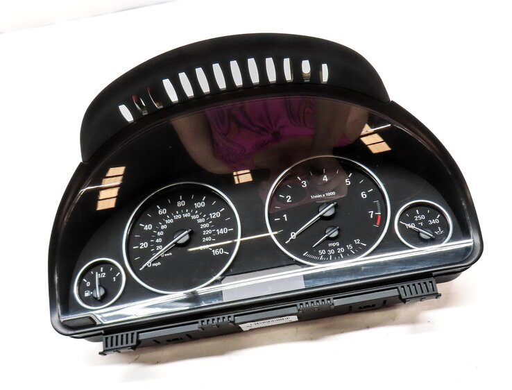 Thumbnail 4: 14-15 BMW X3 X4 X5 (F15 F25 F26) SPEEDOMETER (w/o NAVIGATION OR LANE DEPARTURE)
