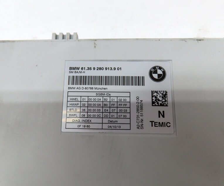 Thumbnail 4: 12-19 BMW 328i 335i 535i 550i 750i M5 M6 X3 X4 - LEFT FRONT DRIVER SEAT MODULE
