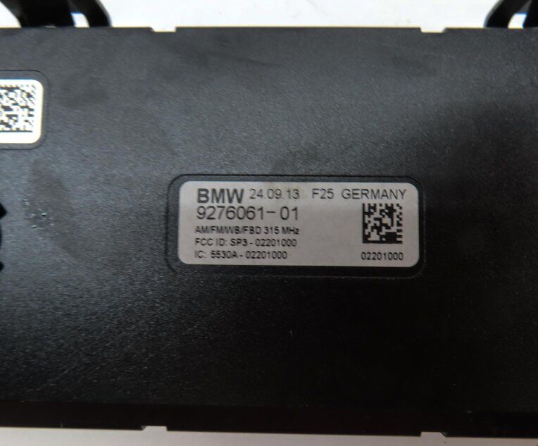 Thumbnail 4: 2014 BMW X3 (F25) RADIO STEREO ANTENNA DIVERSITY CONTROL MODULE 65209276061