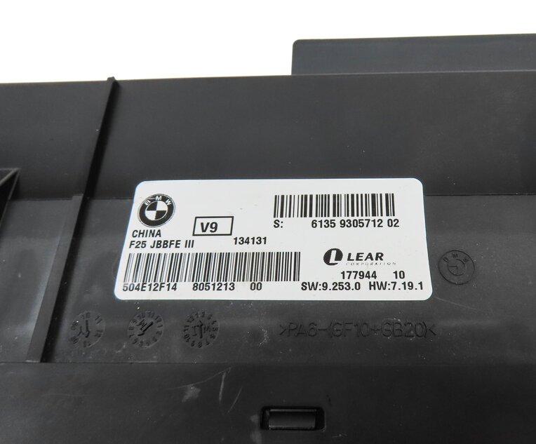 Thumbnail 4: 2011-2014 BMW X3 (F25) MAIN PRIMARY BODY CONTROL MODULE COMPUTER