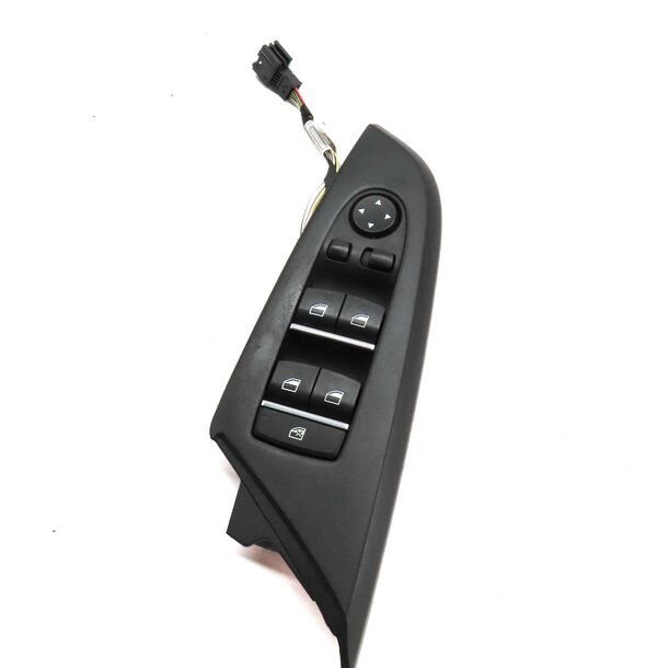 12-19 BMW 3 4 M3 X3 X4 SERIES FRONT LEFT DRIVER WINDOW SWITCH P-FOLD (BLACK)