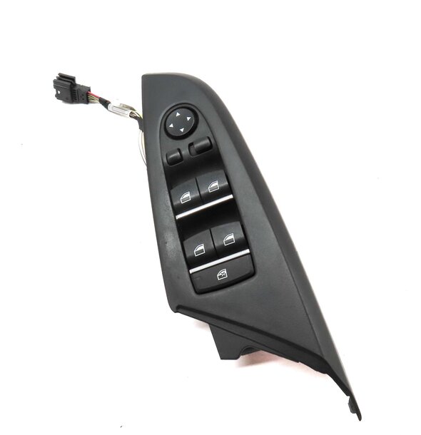 Thumbnail 3: 12-19 BMW 3 4 M3 X3 X4 SERIES FRONT LEFT DRIVER WINDOW SWITCH P-FOLD (BLACK)