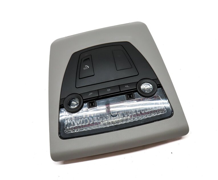 Thumbnail 3: 2014 BMW X3 (F25) FRONT CENTER ROOF PRIMARY DOME LIGHT ASSEMBLY (GRAY) 9311343