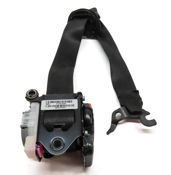 Thumbnail 4: 11-18 BMW X3 X4 (F25 F26) LEFT FRONT DRIVER SEATBELT BUCKLE RETRACTOR (BLACK)