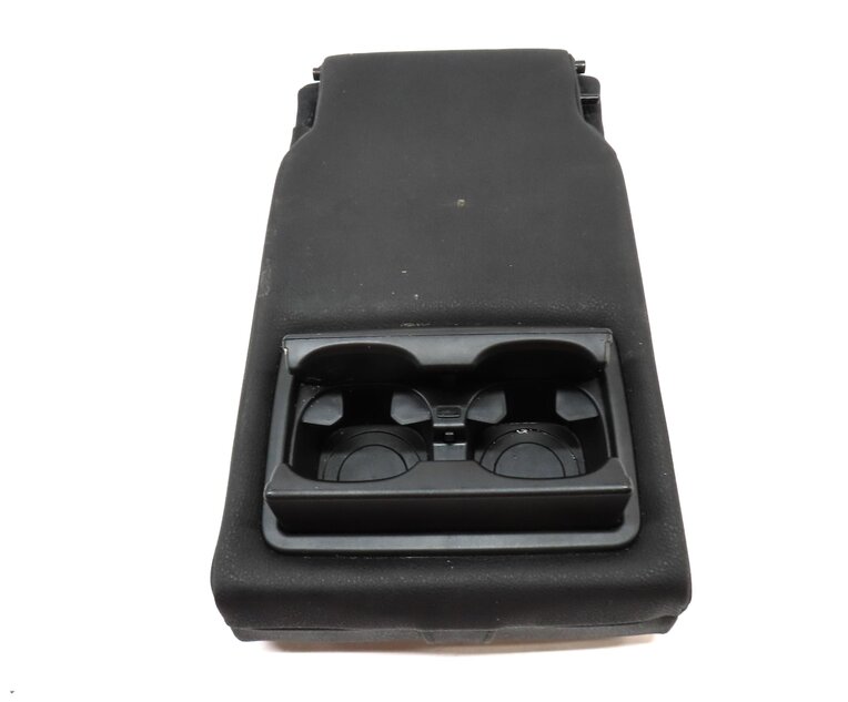 Thumbnail 7: 11-17 BMW X3 X4 (F25 F26) REAR SEAT CENTER CONSOLE ARMREST CUPHOLDER (BLACK)
