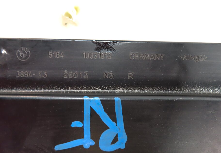 Thumbnail 4: 2014 BMW X3 (F25) FRONT RIGHT PASSENGER HEADLIGHT SUPPORT MOUNT BRACKET 1003101