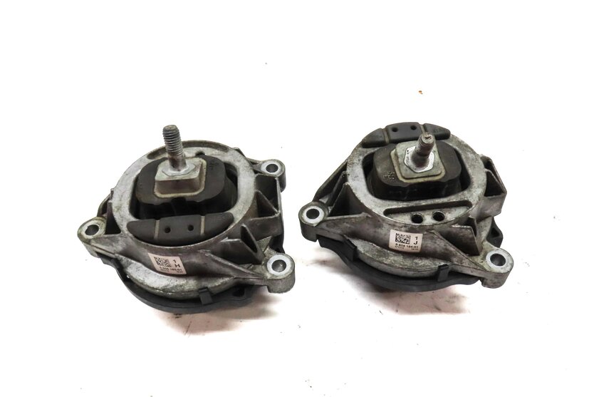 Thumbnail 4: 2014 BMW X3 (F25) 2.0L TURBO N20 LEFT & RIGHT ENGINE MOTOR MOUNT SET 2 (ROUND)