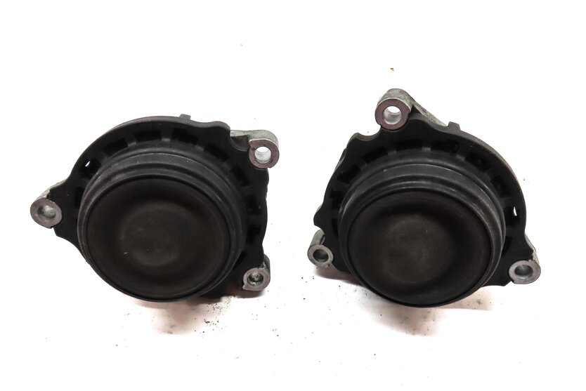 Thumbnail 5: 2014 BMW X3 (F25) 2.0L TURBO N20 LEFT & RIGHT ENGINE MOTOR MOUNT SET 2 (ROUND)