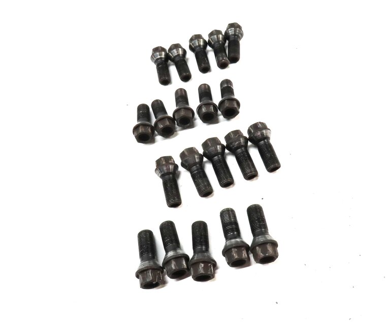 Thumbnail 3: 2014 BMW X3 (F25) WHEEL RIM LUG NUT BOLT SET 20