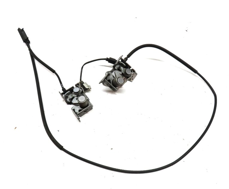 Thumbnail 2: 2014 BMW X3 (F25) HOOD LEFT & RIGHT LOCK LATCH SET 2 w/ CABLE 51237210731