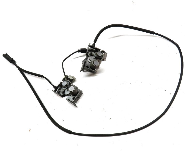 Thumbnail 3: 2014 BMW X3 (F25) HOOD LEFT & RIGHT LOCK LATCH SET 2 w/ CABLE 51237210731