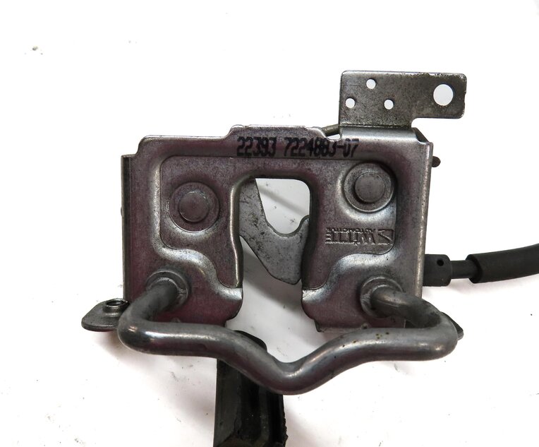 Thumbnail 5: 2014 BMW X3 (F25) HOOD LEFT & RIGHT LOCK LATCH SET 2 w/ CABLE 51237210731