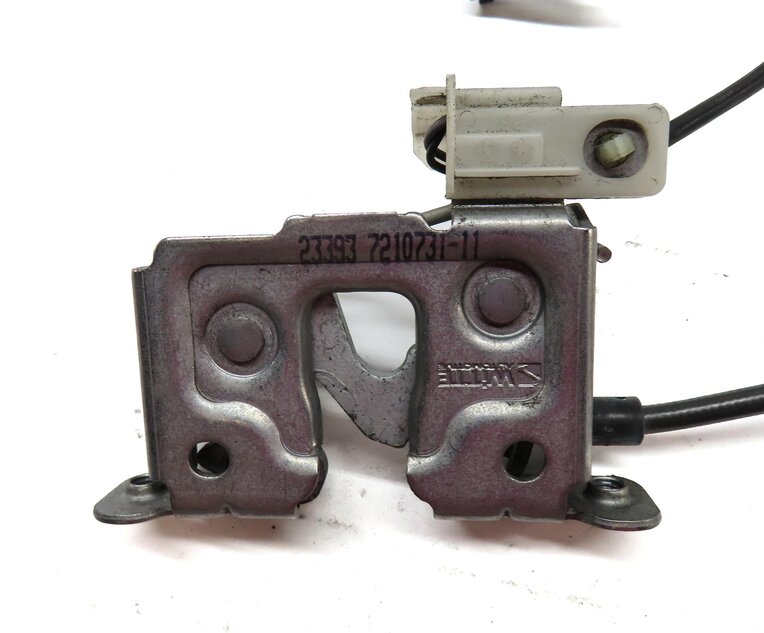 Thumbnail 8: 2014 BMW X3 (F25) HOOD LEFT & RIGHT LOCK LATCH SET 2 w/ CABLE 51237210731